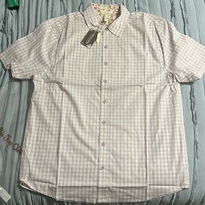 NWT- Men’s Matilda Jane Button Down Shirt Size Large